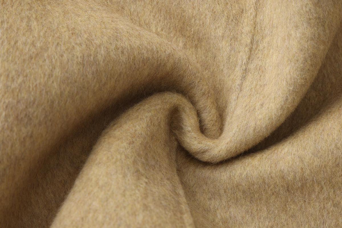 Lemon Curd Beige - Wool Coat