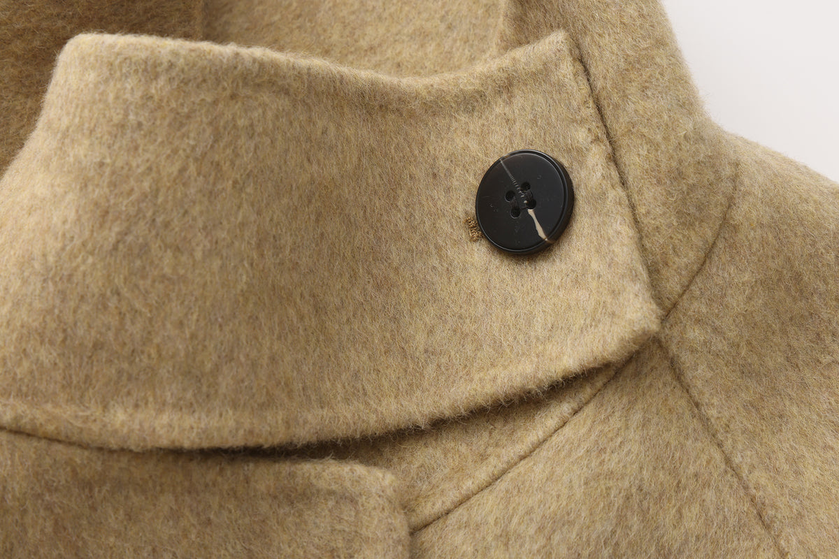 Lemon Curd Beige - Wool Coat
