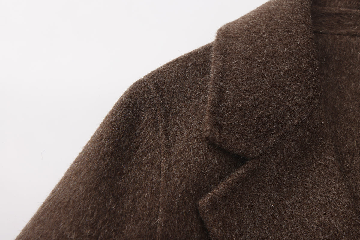 Chestnut Latte - Wool Coat