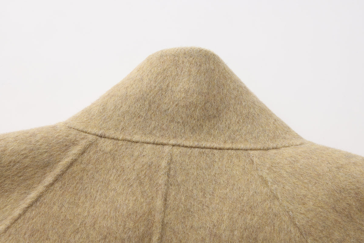 Lemon Curd Beige - Wool Coat