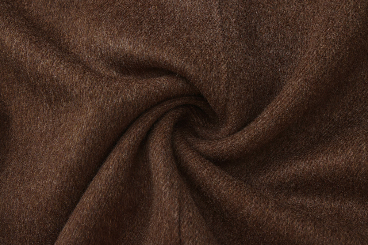 Cocoa Hazel - Short Wool Coat